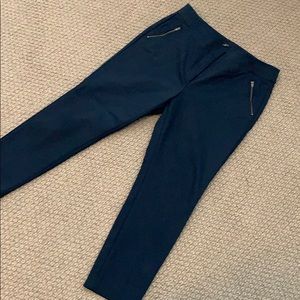 Navy Ann Taylor Loft dress pants.